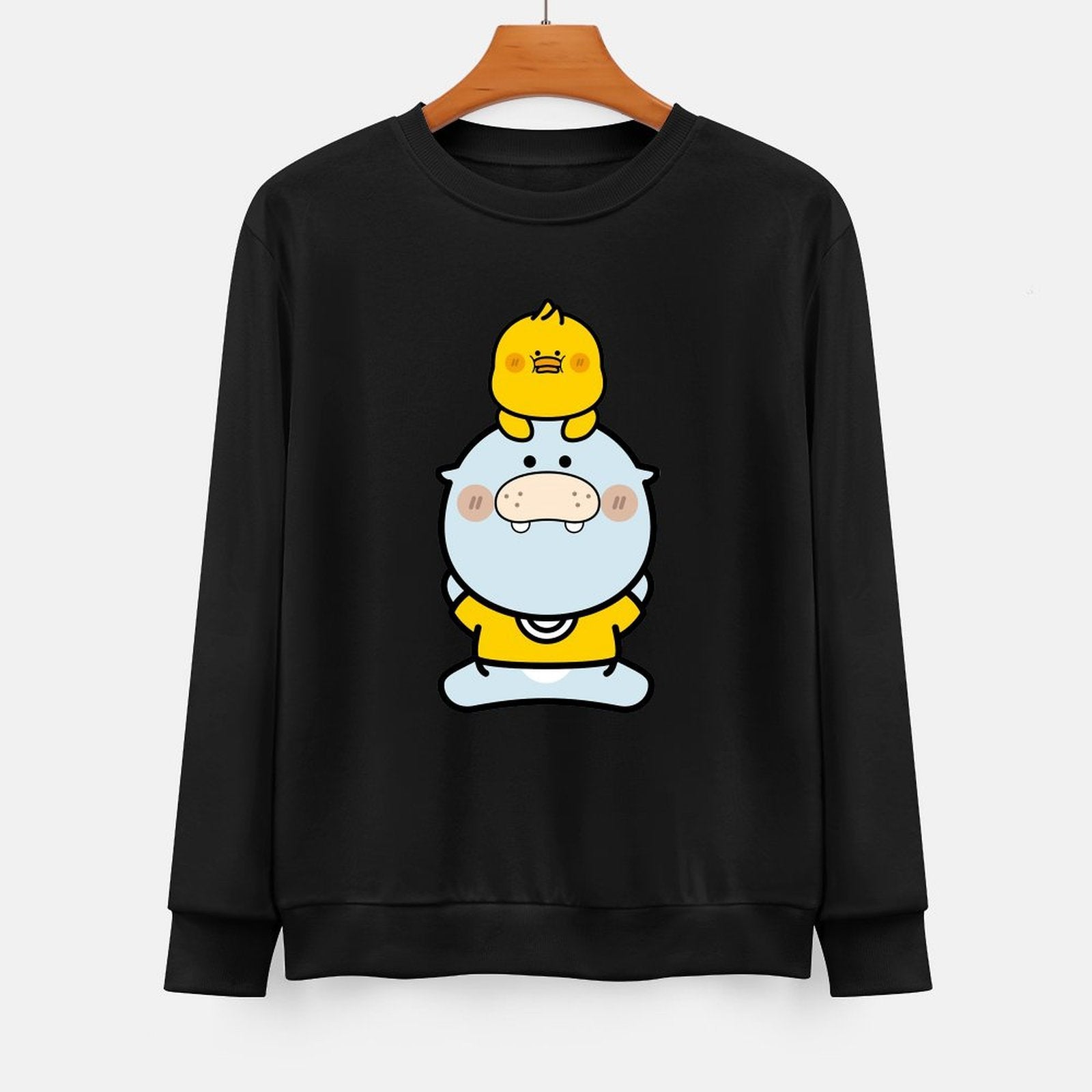 Front Patterned Long Sleeve TopSeamless Fresh